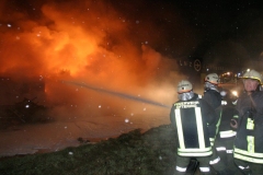 Großbrand am Linzer Flughafen